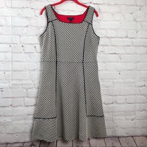 Black and White Lands End Dress